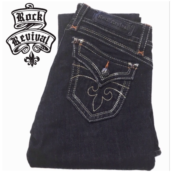 Rock Revival Denim - Rock Revival Gwen Boot Jeans 30X35